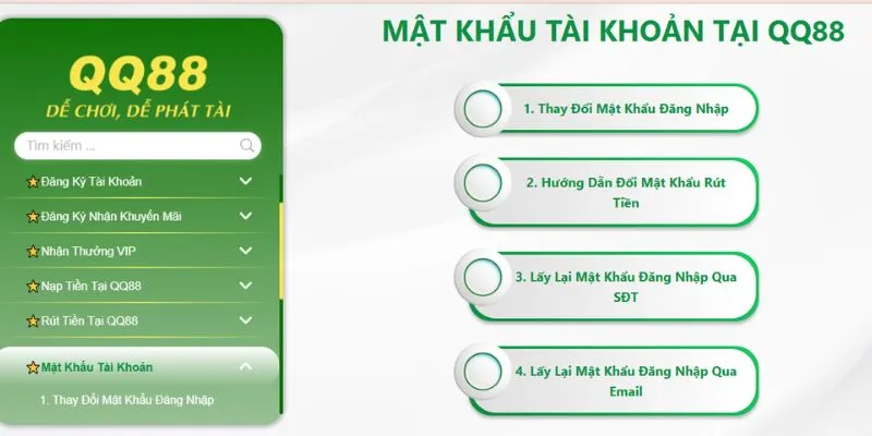 QQ88 tận tâm chỉ dẫn giải quyết mọi thắc mắc